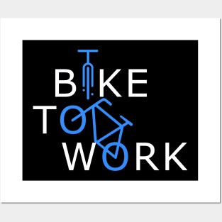 Bike To Work Posters and Art